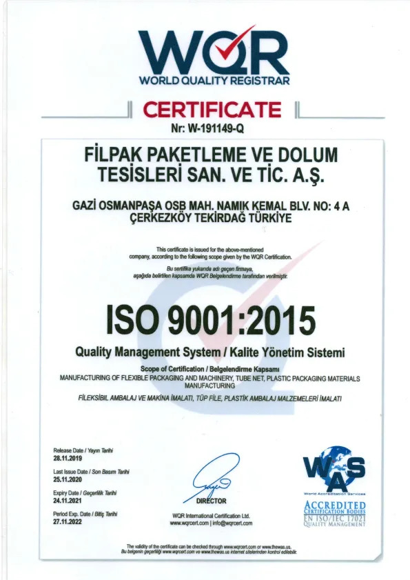 Filpakusa-ISO-9001